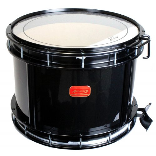Andante 15 x 14 Tenor Drum with Black Hardware 2 Lacquer Colors