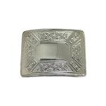 Economy Zoomorphic Edge Buckle - Chrome 