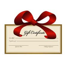 $25.00 Gift Certificate