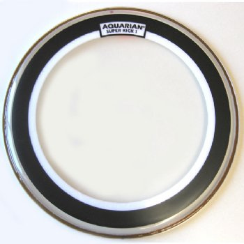 16" Aquarian Super-Kick Tenor Head - Fits Wood Hoop Drums