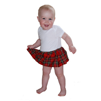 Tartan Kilt Onesie - Royal Stewart