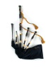 Peter Henderson PH5 Bagpipes with Machine-Engraved Celtic Silver